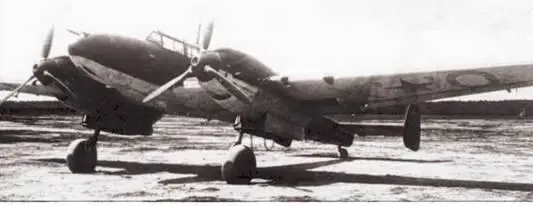Мессершмитт Bf 110С на испытаниях в СССР ОКО6 Самолет 100 представляет - фото 74