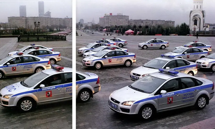 2007 Мэрия Москвы передала Московскому ГУВД около 400 новых автомобилей Ford В - фото 1