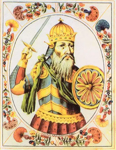 Великий князь Святослав Игоревич Царский титулярник 1672 г В год 6477 969 - фото 17