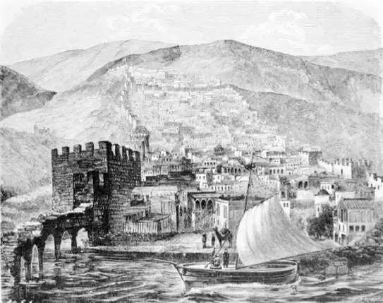 Вид на Дербент со стороны моря Осенью 1723 года персидская провинция Гилян - фото 14