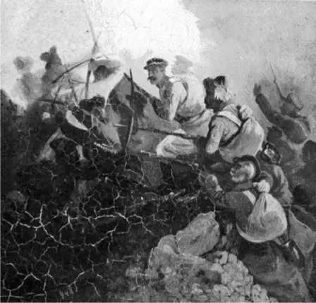 Отражение атаки Нанеся ряд поражений персам на своей территории в начале 1827 - фото 34