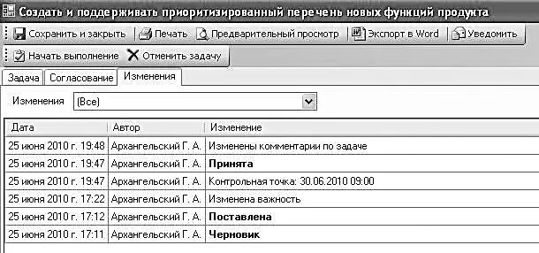 Процесс работы с задачей организован более тонко чем в стандартном Outlook - фото 162