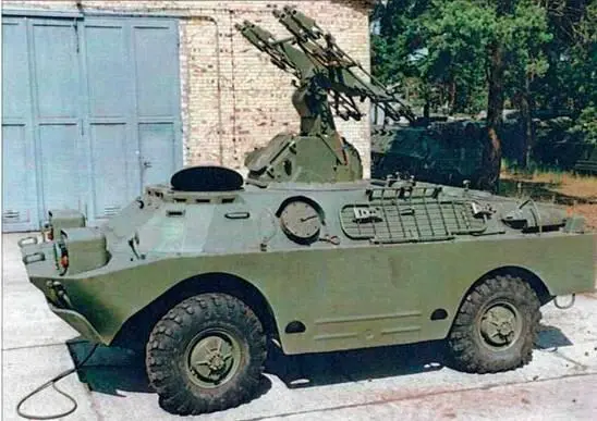 Боевая машина ЗРК Стрела1 М в боевом положении Контейнеры с ЗУР - фото 32