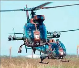 Боевой вертолет Газель оснащенный ПТРК Хот ПТУР Хот Носителями - фото 64