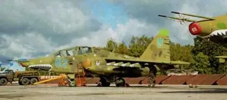 Штурмовики Су25 и Су25УБ ВВС Украины Фото 2013 г Горячее лето 2014 г По - фото 85