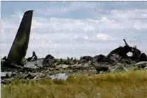 Обломки того самого Ил76МД 26 мая в ходе боев вокруг Донецкого аэропорта ВС - фото 93