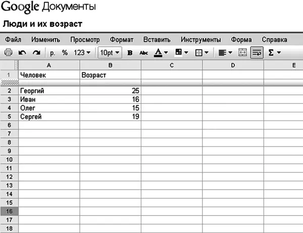 Рисунок 33Таблица отсортирована по имени человека Если же мы хотим чтобы в - фото 77