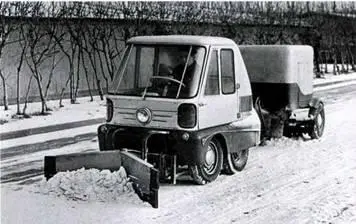 1965 Универсальный компактный автопоезд Т30 для городских коммунальных служб - фото 12