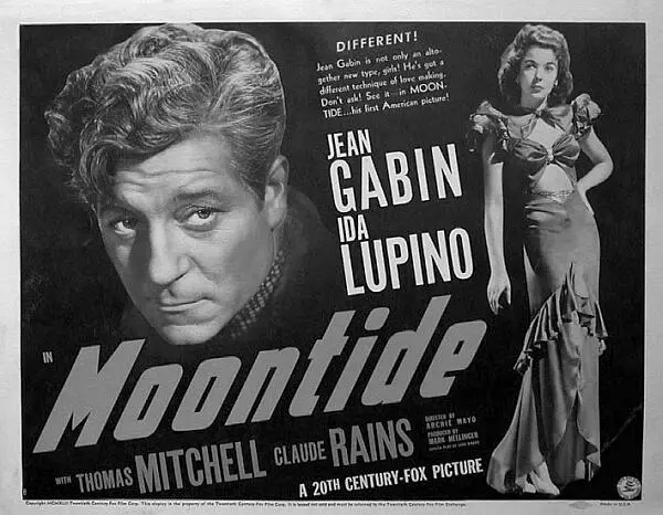 Оригинальный постер фильма Moontide Судьба Destino также оказалась - фото 37