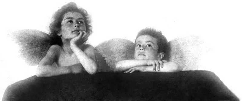 Ангельское детство Мама и ее любимый младший брат Володя будущий - фото 35