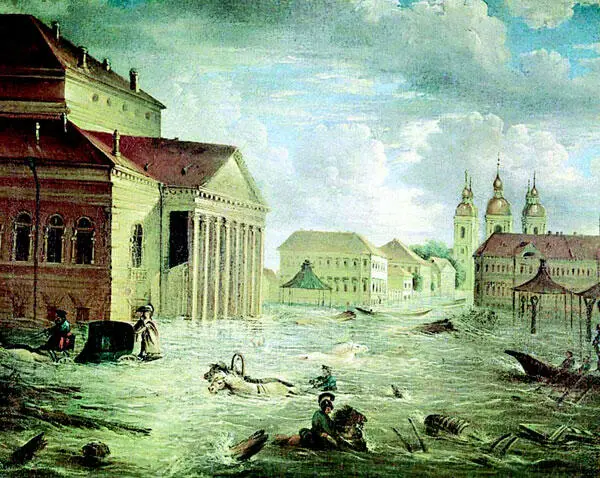 Наводнение 19 ноября 7 ноября по старому стилю 1824 года в СанктПетербурге - фото 29
