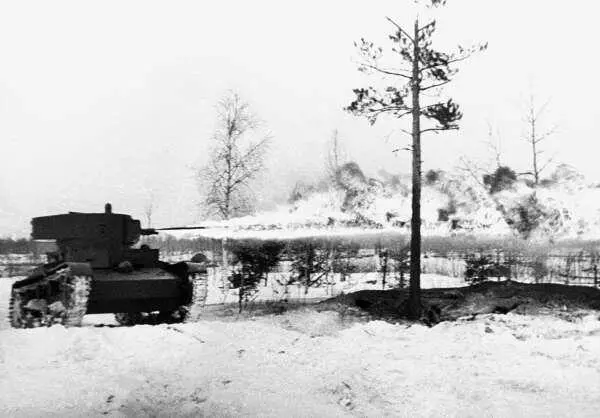 Огнеметание из танка XT130 Карельский перешеек февраль 1940 года - фото 75