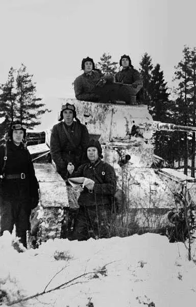 Уточнение боевой задачи командирами танковых взводов Карельский перешеек - фото 85