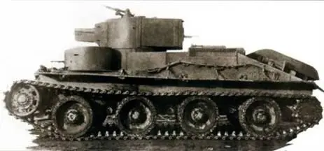 Опытный средний колесногусеничный танк Т295 Малые танки В 1933 г на - фото 69