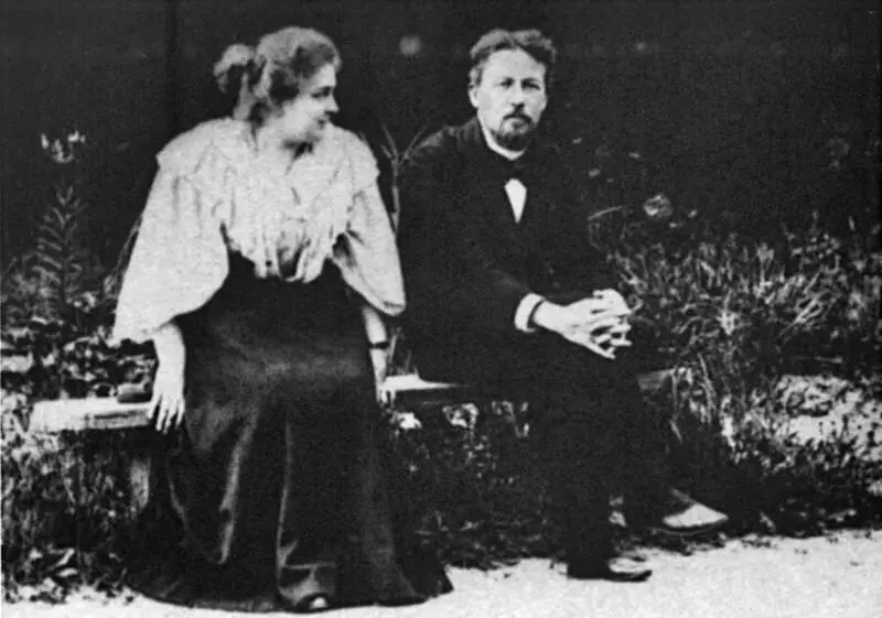 А П Чехов и Л С Мизинова Мелихово май июнь 1897 г Свадьба А П - фото 24
