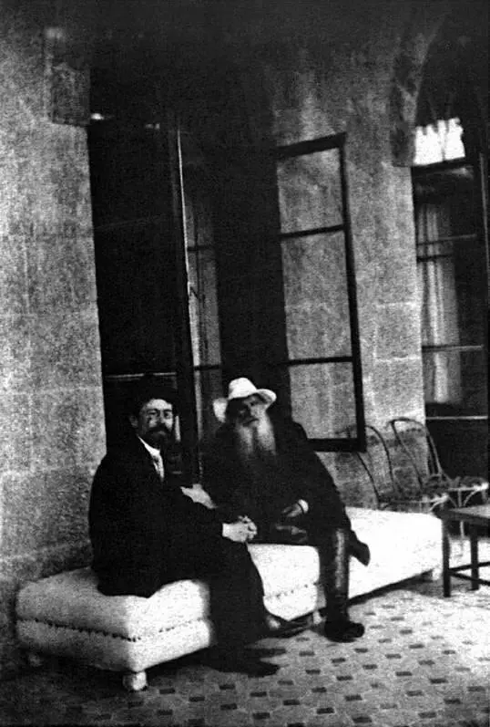 А П Чехов и Л Н Толстой Гаспра 12 сентября 1901 г К С Станиславский - фото 35