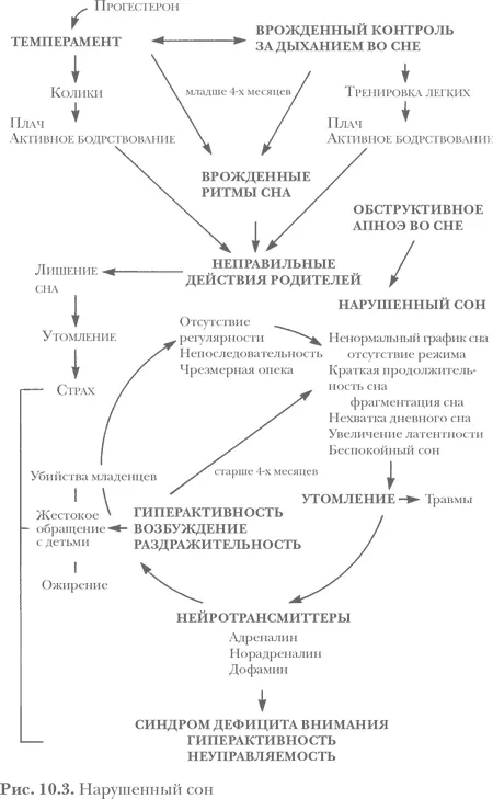 Комбинация всех этих факторов утомленный ребенок который слишком возбужден - фото 11