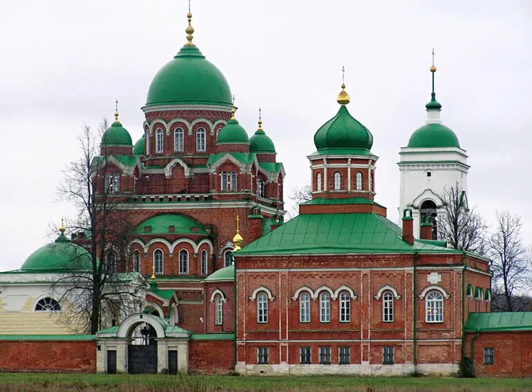 СпасоБородинский монастырь основанный в 1839 году Маргаритой Тучковой - фото 75