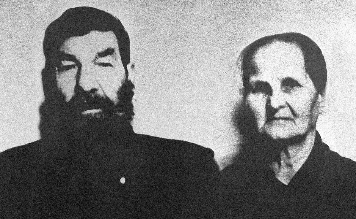 Василий и Афанасия Старыгины дед и бабка Ельцина по материнской линии 1950е - фото 4