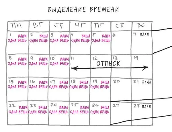 РИС 29 Ваш календарь с выделенными блоками времени Закончив работу над своей - фото 33