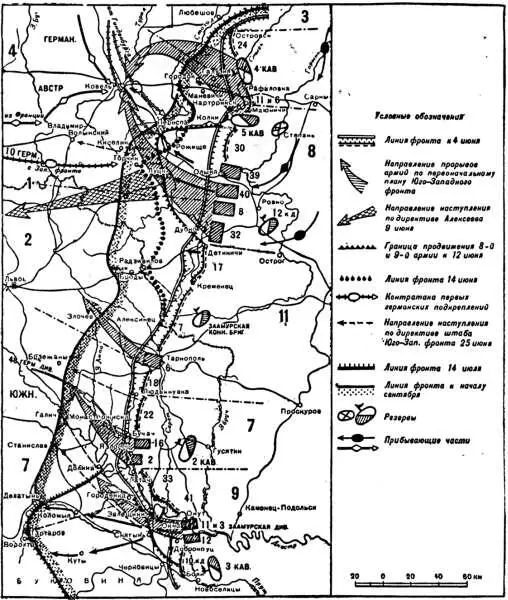 Схема 6 Кампания на Восточноевропейском театре 1915 г После этого несколько - фото 52