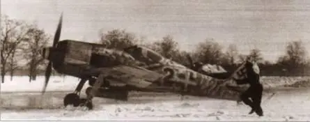 Истребителиштурмовики FW190F8 Одновременно с переформированием началось - фото 69
