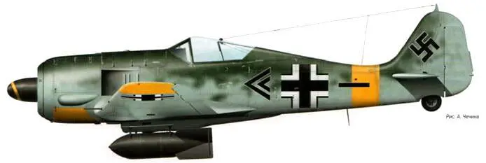 Fw 190F2 из IISG2 Восточный фронт Крым весна 1944 г Всякие басни об - фото 70