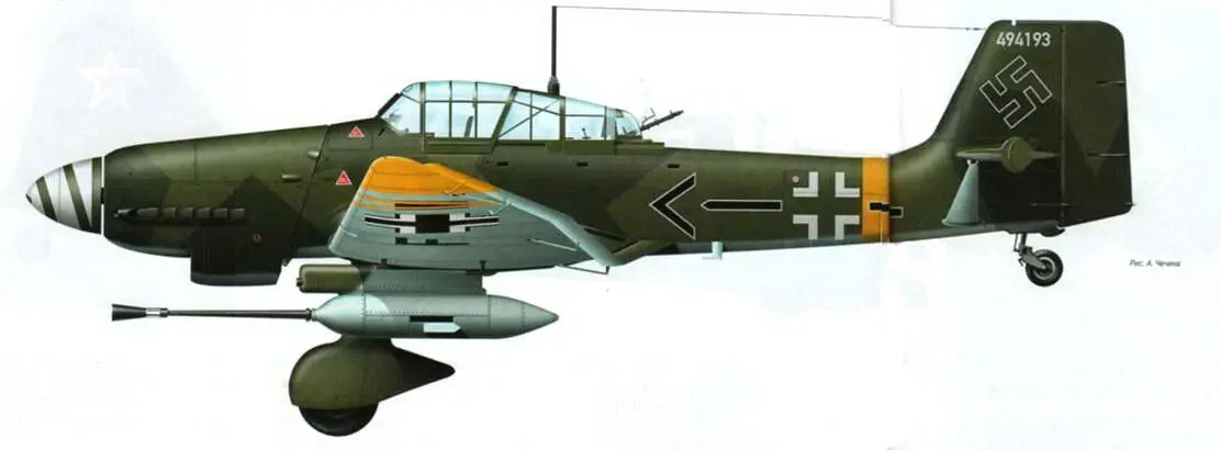 Ju 87G2 Ганса Руделя StG219441945 гг А уж как здорово выглядели налеты - фото 123