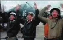 Митинг на фоне Су25К 55го ГвИБАП Хорошо видны белые бортовые номера - фото 46