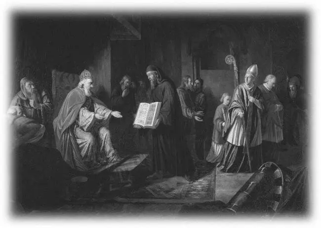 И Е Эггинк Великий князь Владимир избирает религию 1822 Долго совещались - фото 25