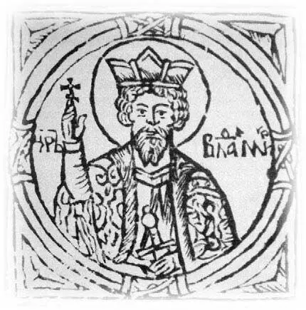 Великий князь Владимир Киевский Праздничная минея печатная 1619 Корабль - фото 33