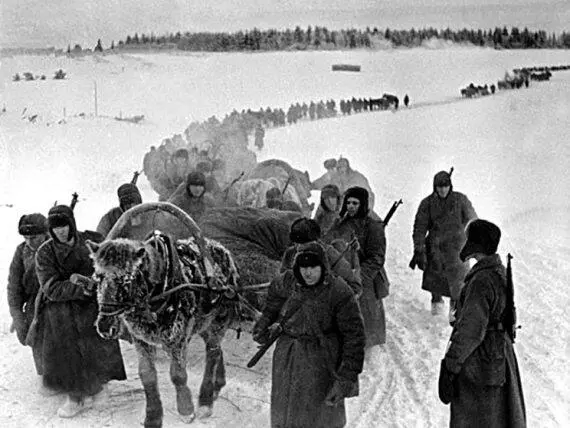 На пути к Вязьме 113я СД в это время находилась на маршруте движения между - фото 65