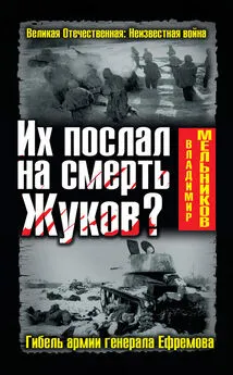 Владимир Мельников - Их послал на смерть Жуков? Гибель армии генерала Ефремова