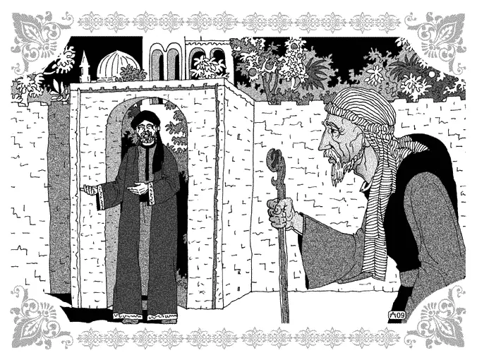 Неизвестно сколько бы еще простоял БедрадДин у ворот дома визиря Салаха но - фото 8