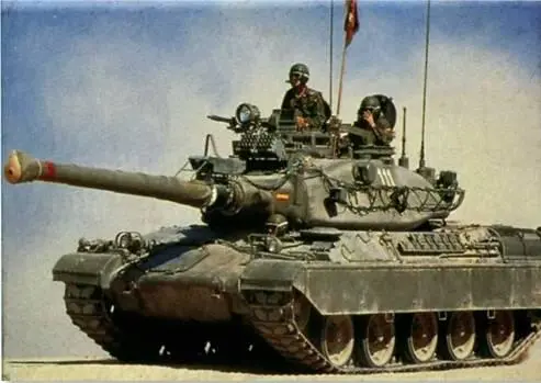 Основной боевой танк АМХ30Е испанской армии Конструкция боевой части В - фото 3