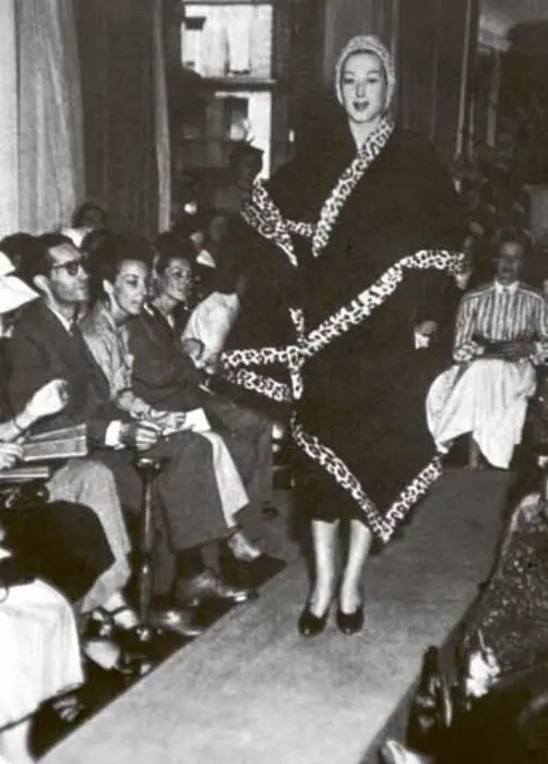 Ансамбль от Жака Фата дефиле 1949 года Ансамбль работы Дома моды - фото 68