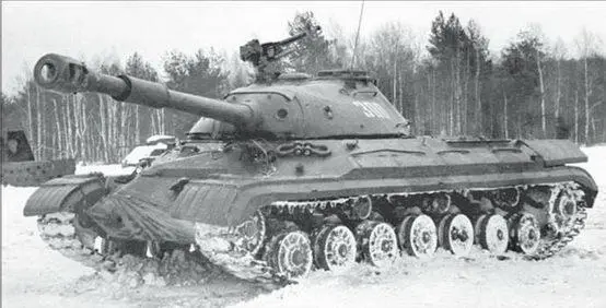 Танк Т10 подготовленный к испытаниям обстрелом НИИБТ полигон январь 1955 г - фото 114