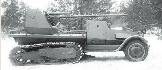 Полубронированная самоходная установка ЗИС41 с пушкой ЗИС2 Зима 19411942 - фото 48