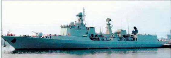 Китайский эсминец типа Шеньянь пр051 оснащенный ЗРК РифМ Вслед за - фото 71