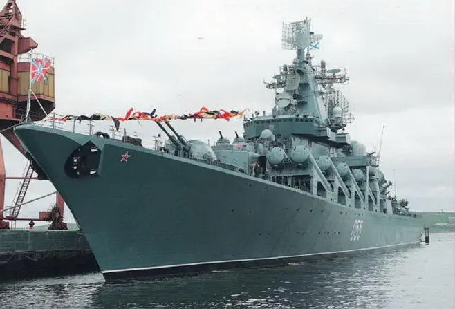Ракетный крейсер пр1164 Маршал Устинов Североморск 2008 г Ракетный - фото 73