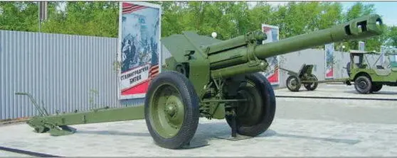 152мм гаубица обр 1943 г Д1 в экспозиции Музея военной техники Боевая - фото 92