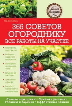 Елена Маркина - 365 советов огороднику. Все работы на участке