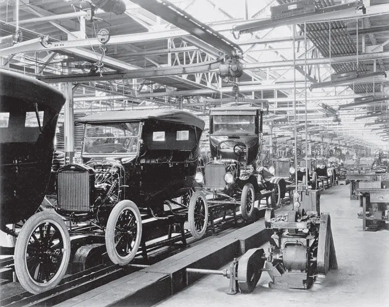 Нечто подобное решили опробовать и в цехах нового завода Ford в ХайлендПарке - фото 38