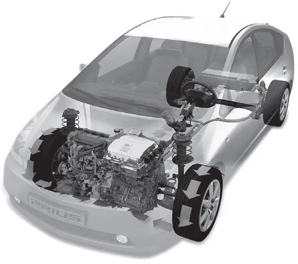 Основой силовой установки Toyota Hybrid System являются 15литровый бензиновый - фото 159