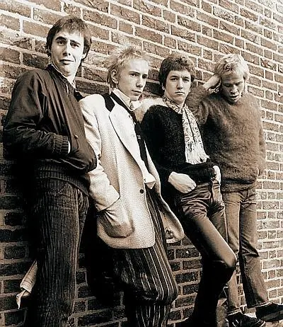 Sex Pistols Второй слева Джонни Роттен The Cramps изобретатели сайкобилли - фото 41