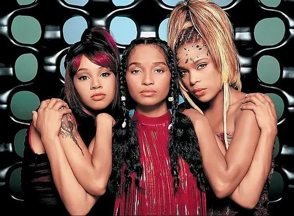 RnBколлектив TLC Рэпер Эминем The Black Eyed Peas Вторая слева - фото 52