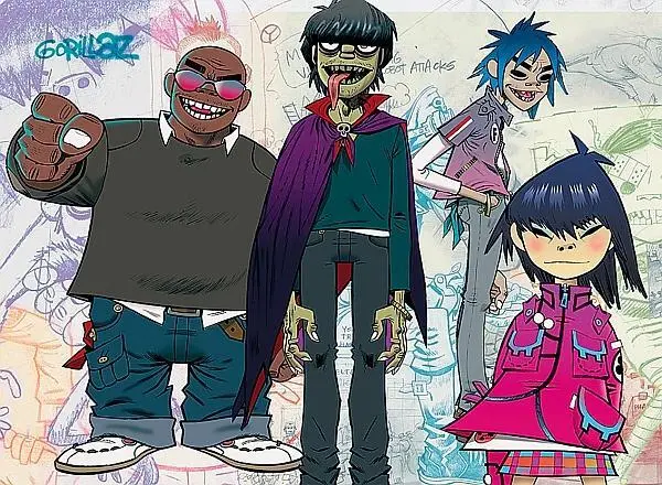 Мультяшки Gorillaz - фото 64