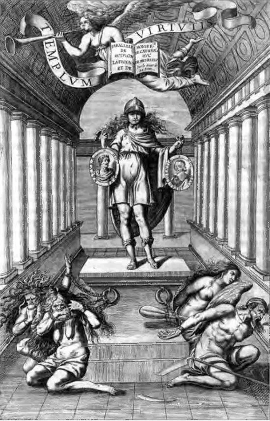 Портрет Сципиона Африканского Ж Пюже де ла Серр 1641 Аллегорическая - фото 91