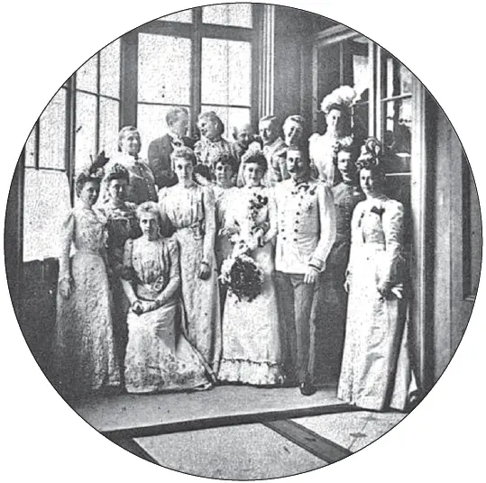 Свадьба Франца Фердинанда и Софии 1900 г Хотя Франца Иосифа не было на - фото 5