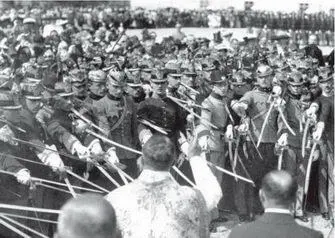 Присяга выпускников Военной академии в Вене Солдатская самодеятельность - фото 36